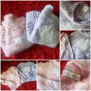 Girls XL 14/16 Cute Shag Sweaters (2 pcs)